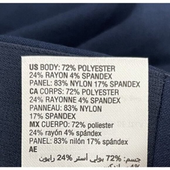 Jm Collection Curvy-Fit Straight-Leg Blue Intrepid Plus Size 16WP Petite NWT - Picture 5 of 7